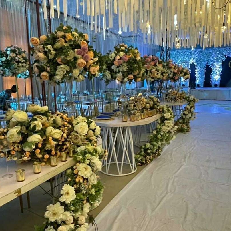 Statement aisle lighting