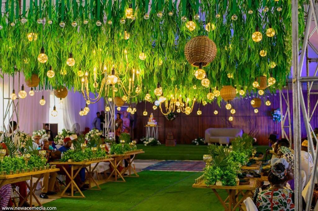 Garden vignette with bike